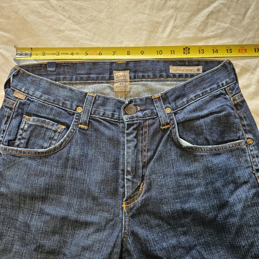 Citizens of Humanity The Perfect Jeans Mens 30 Made in USA 100% Cotton Straight - Picture 6 of 11